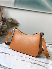 Louis Vuitton Marelle Epi Leather Hand Bag Honey Gold M80794 Size 25x15x8cm - 2
