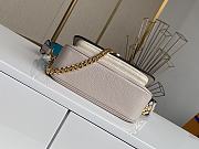Louis Vuitton Lockme Tender Leather In Greige M58554 Size 19x13x8cm - 6