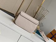 Louis Vuitton Lockme Tender Leather In Greige M58554 Size 19x13x8cm - 3