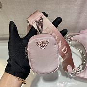 Prada Re-Edition 2005 Nylon Shoulder Bag Pink 1BH204 Size 22cm - 3