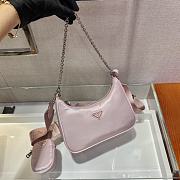 Prada Re-Edition 2005 Nylon Shoulder Bag Pink 1BH204 Size 22cm - 5