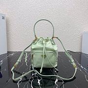 Prada 2Way Shoulder Bag Green 1N1864 Size 23×18×12cm - 1