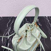 Prada 2Way Shoulder Bag Green 1N1864 Size 23×18×12cm - 6