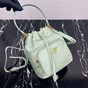 Prada 2Way Shoulder Bag Green 1N1864 Size 23×18×12cm - 4