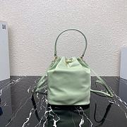 Prada 2Way Shoulder Bag Green 1N1864 Size 23×18×12cm - 2