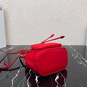 Prada 2Way Shoulder Bag Red 1N1864 Size 23×18×12cm - 4