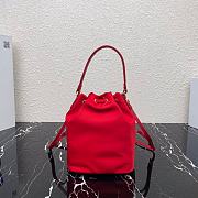 Prada 2Way Shoulder Bag Red 1N1864 Size 23×18×12cm - 3