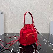 Prada 2Way Shoulder Bag Red 1N1864 Size 23×18×12cm - 2