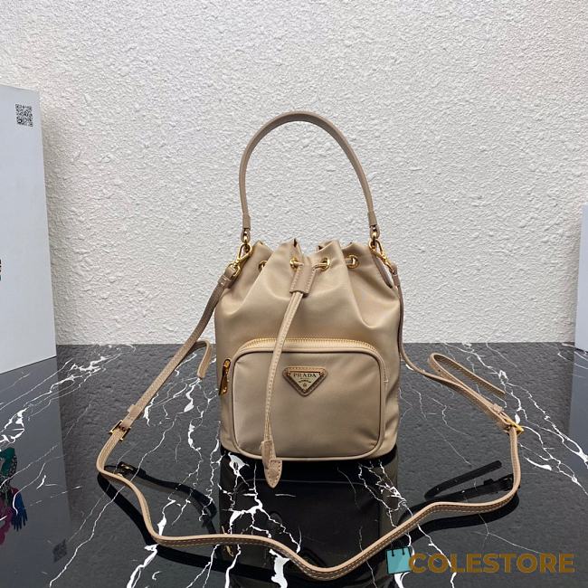Prada 2Way Shoulder Bag Beige 1N1864 Size 23×18×12cm - 1