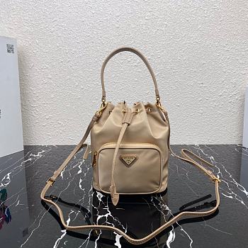 Prada 2Way Shoulder Bag Beige 1N1864 Size 23×18×12cm