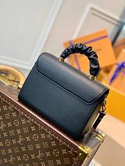 Louis Vuitton Twist One Handle Taurillon Leather Black M57090 Size 23×18×8cm - 5
