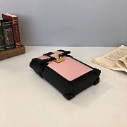 Louis Vuitton Vertical Trunk Pochette Epi Leather In Rose M67872 Size 11x17.5x3.5cm - 3