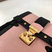 Louis Vuitton Vertical Trunk Pochette Epi Leather In Rose M67872 Size 11x17.5x3.5cm - 6