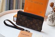 Louis Vuitton Zippy Dragonne In Canvas N60379 Size 9x11x3.5cm - 4