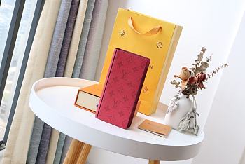 Louis Vuitton Zippy Wallet Vertical Monogram Wallet Canvas M62295 Size 20x10cm