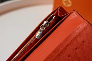 Louis Vuitton Zippy Wallet Vertical Monogram Wallet Canvas In Orange M66540 Size 20x10cm - 4