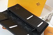 Louis Vuitton Brazza Wallet Epi Leather Blue M80788 Size 10x19x2cm - 5