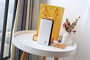 Louis Vuitton Brazza Wallet Epi Leather White M80788 Size 10x19x2cm - 1