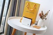 Louis Vuitton Multiple Wallet Epi Leather White M30433 Size 11.5x9x1.5cm - 1