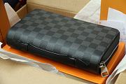 Louis Vuitton Zippy XL Wallet Damier Graphite N41503 Size 23x15x4cm - 3