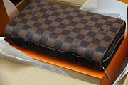 Louis Vuitton Zippy XL Wallet Damier Graphite Brown N41503 Size 23x15x4cm - 2