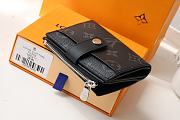 Louis Vuitton Monogram Canvas Wallet M60451 Size 11x9x3cm - 5