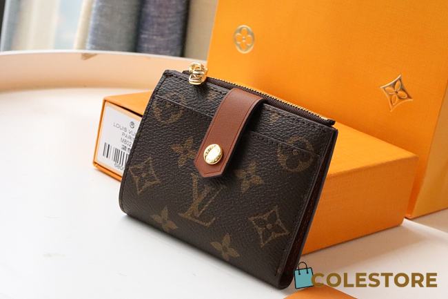 Louis Vuitton Monogram Canvas Wallet M60451 Size 11x9x3cm01 - 1