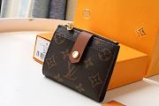 Louis Vuitton Monogram Canvas Wallet M60451 Size 11x9x3cm01 - 1