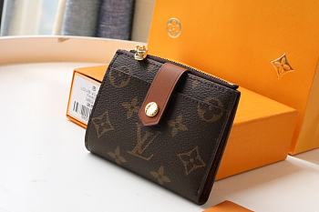 Louis Vuitton Monogram Canvas Wallet M60451 Size 11x9x3cm01