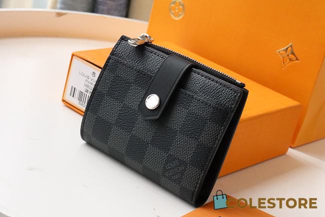 Louis Vuitton Monogram Canvas Wallet M60451 Size 11x9x3cm - 1