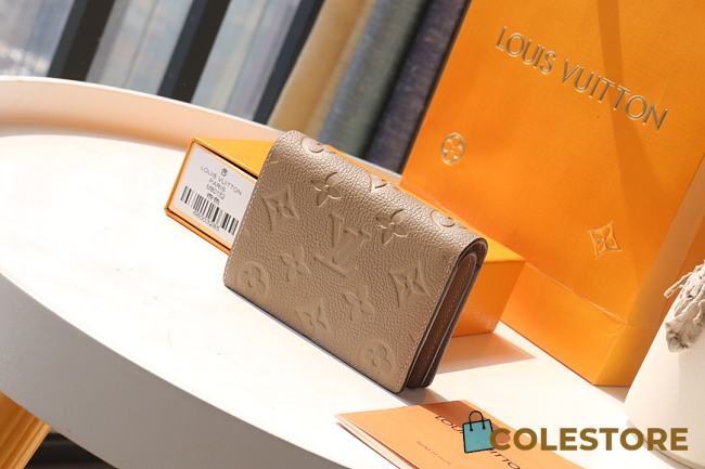 Louis Vuitton Clea Wallet In Beige M80152 Style 12x9x3.5cm - 1