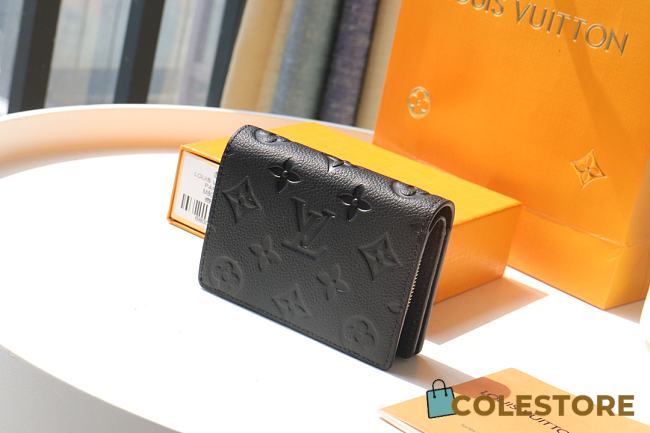Louis Vuitton Clea Wallet In Black M80151 Style 12x9x3.5cm - 1