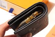 Louis Vuitton Clea Wallet In Black M80151 Style 12x9x3.5cm - 4