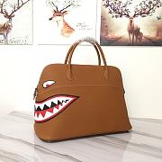 Hermes Pre-owned Bolide 45 Shark Tote Bag Brown 1725T  - 5