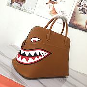 Hermes Pre-owned Bolide 45 Shark Tote Bag Brown 1725T  - 2