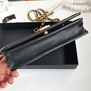 Chanel Lambskin WOC Chain Gold Lock 81969 Size 13×19.5×3.5cm - 4