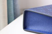 Louis Vuitton Pochette Voyage MM Blue M61692 Size 27×21×3cm - 5