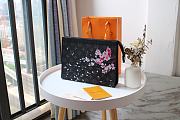 Louis Vuitton Pochette Voyage MM Flower M61692 Size 27×21×5cm - 3