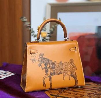 Hermes Hand Bag Horse Size 25cm
