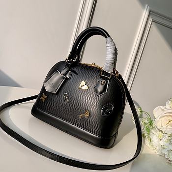 Louis Vuitton Alma BB Love Lock M52884 Size 25cm