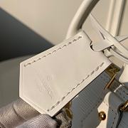 Louis Vuitton Alma BB Love Lock In White M52884 Size 25cm - 5