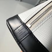 Louis Vuitton Alma BB Epi Leather Bag White/Webbing M40302 25cm - 4