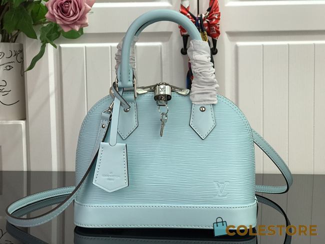 Louis Vuitton Alma BB Epi Leather Bag Seaside M56206 Size 25cm - 1