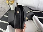 Chanel Mini Denim Messenger Bag Black AS2540 18x10.5x5cm - 6