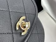 Chanel Mini Denim Messenger Bag Black AS2540 18x10.5x5cm - 2