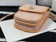 Chanel Mini Denim Messenger Bag Orange AS2540 18x10.5x5cm - 4