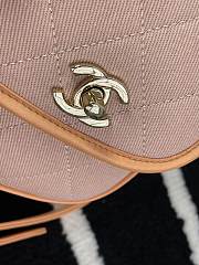 Chanel Mini Denim Messenger Bag Orange AS2540 18x10.5x5cm - 2