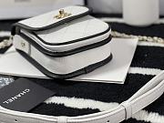 Chanel Mini Denim Messenger Bag Black&White AS2540 18x10.5x5cm - 3