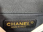 Chanel Mini Denim Messenger Bag Black&Pink AS2540 18x10.5x5cm - 3