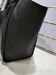 Ceiline Nano Luggage Bag In Drumed 168243DRU Calfskin Size: 20x20x10cm - 3
